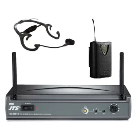 JTS US-8001D/PT-850B/CX-504 Радиосистема с поясным передатчиком и головным микрофоном