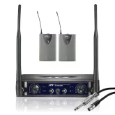 JTS US-8002DB/PT-850Bmi x2+GC-80 Радиосистема двухканальная с 2-мя  передатчиками и кабелем