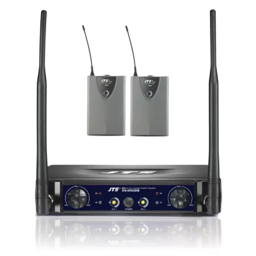 JTS US-8002DB/PT-850Bmi x2 Радиосистема двухканальная с 2-мя поясными передатчиками