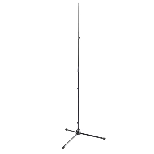 K&M 20150-300-55 Микрофонная стойка прямая XL, черная, 1190-3220 мм
