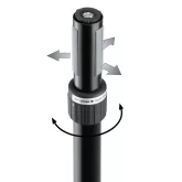 K&M 21441-000-55 Адаптер для стоек акустических систем