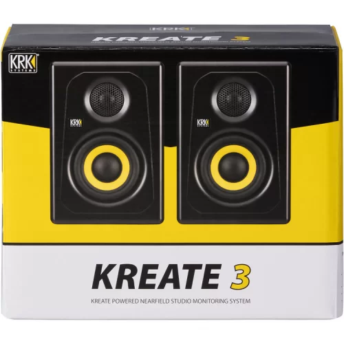 KRK Kreate 3 Студийные мониторы, 65 Вт., 3,5", Bluetooth, пара