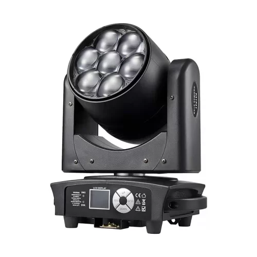 PSL Lighting LED MINI 740 SL Вращающаяся голова Wash, 7x40 Вт., RGBW, B-Eye