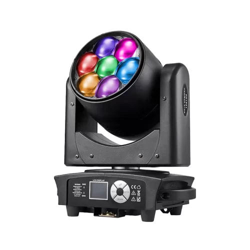 PSL Lighting LED MINI 740 SL Вращающаяся голова Wash, 7x40 Вт., RGBW, B-Eye