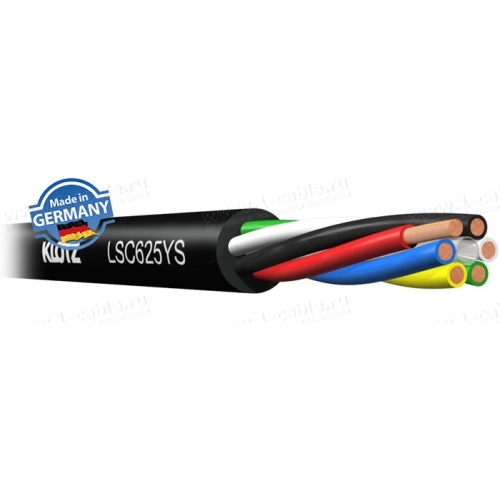 Klotz LSC625YS Спикерный кабель 6х2,5 мм.