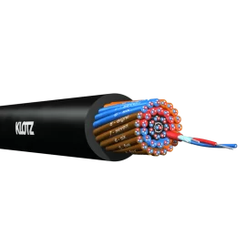 Klotz PW24X Мультикабель, 24х2x0,22 мм., черный