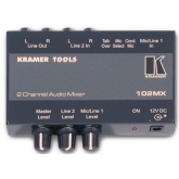 Kramer 102MX 2-канальный микшер аналоговых стерео аудиосигналов