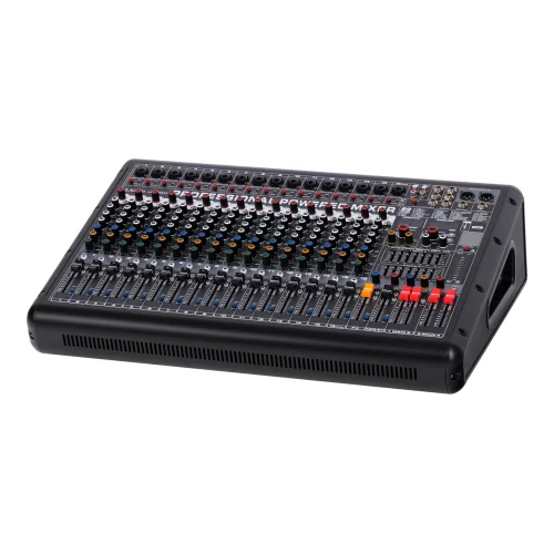 LAudio AG-16PBX4 Активный микшерный пульт, 16 каналов, 4х650 Вт., FX, MP3, Bluetooth