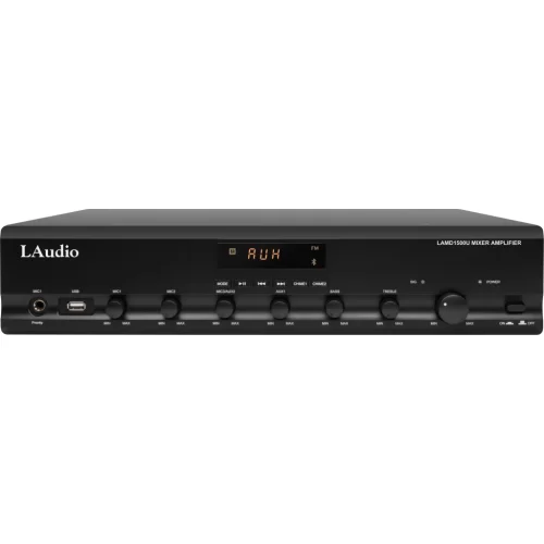 LAudio LAMD1500U Трансляционный микшер-усилитель, 500 Вт., MP3, FM, Bluetooth