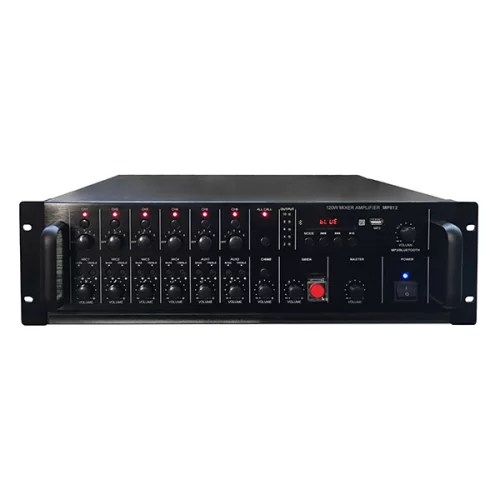 LAudio LAMR6120 Трансляционный микшер-усилитель, 120 Вт., MP3, FM, 6 зон