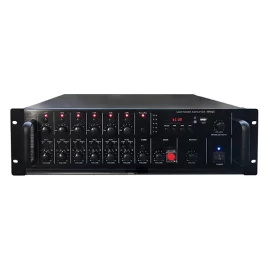 LAudio LAMR6250 Трансляционный микшер-усилитель, 250 Вт., MP3, FM, 6 зон