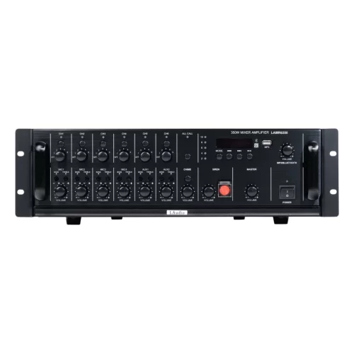 LAudio LAMR6350 Трансляционный микшер-усилитель, 350 Вт., MP3, FM, 6 зон