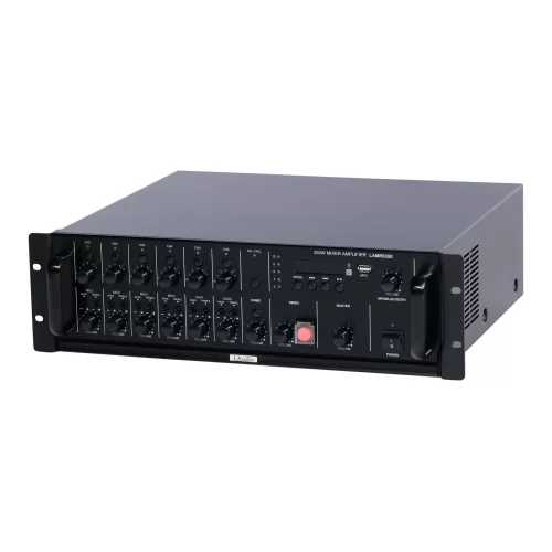 LAudio LAMR6350 Трансляционный микшер-усилитель, 350 Вт., MP3, FM, 6 зон
