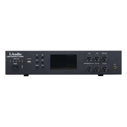 LAudio LAMT6350 Трансляционный микшер-усилитель, 350 Вт., MP3, FM, Bluetooth, 6 зон