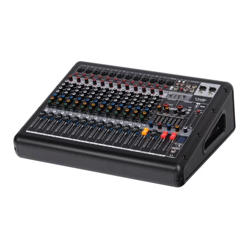 LAudio AG-12PB Активный микшерный пульт, 12 каналов, 2х600 Вт., FX, MP3, Bluetooth