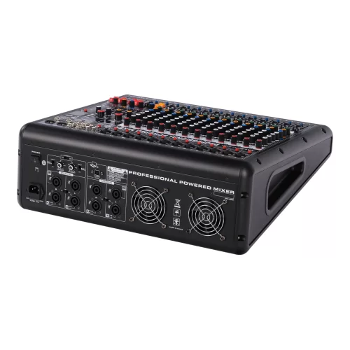LAudio AG-12PBX4 Активный микшерный пульт, 12 каналов, 4х450 Вт., FX, MP3, Bluetooth