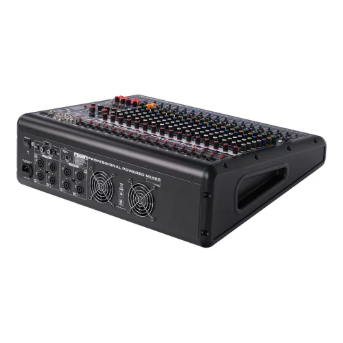 LAudio AG-16PBX4 Активный микшерный пульт, 16 каналов, 4х650 Вт., FX, MP3, Bluetooth