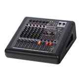 LAudio AG-6P Активный микшерный пульт, 6 каналов, 2х300 Вт., FX, MP3, Bluetooth