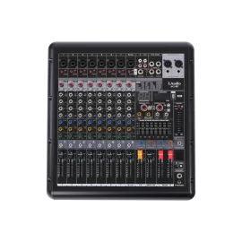 LAudio AG-8P Активный микшерный пульт, 8 каналов, 2х300 Вт., FX, MP3, Bluetooth