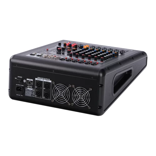 LAudio AG-8P Активный микшерный пульт, 8 каналов, 2х300 Вт., FX, MP3, Bluetooth