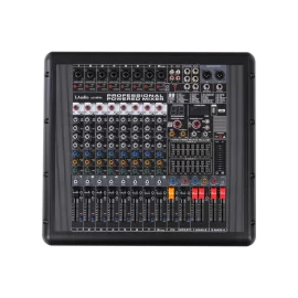 LAudio AG-8PX4 Активный микшерный пульт, 8 каналов, 4х500 Вт., FX, MP3, Bluetooth