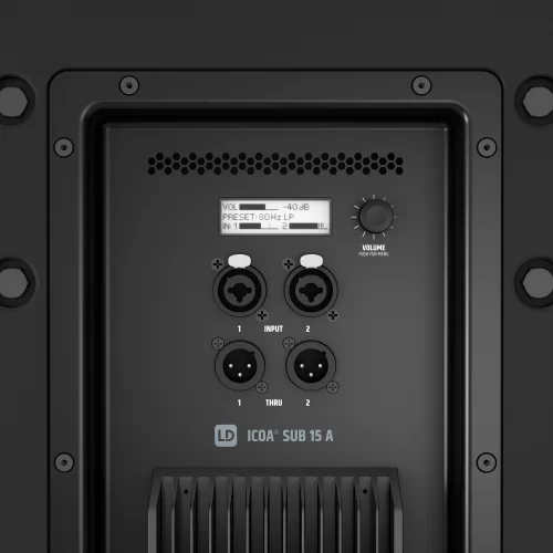 LD Systems ICOA SUB 15 A Активный сабвуфер, 400 Вт., 15"