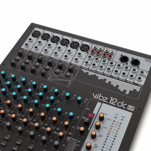 LD Systems VIBZ 12 DC 12-канальный микшерный пульт, FX