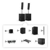 LD Systems Maila S Звукоусилительный комплект, 7500 Вт.