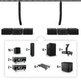 LD Systems Maila XXL Звукоусилительный комплект, 20000 Вт.