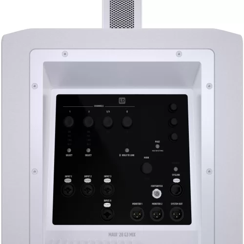 LD Systems MAUI 28 G3 MIX W Активная АС, 2060 Вт., 12"+12х3,5", Bluetooth