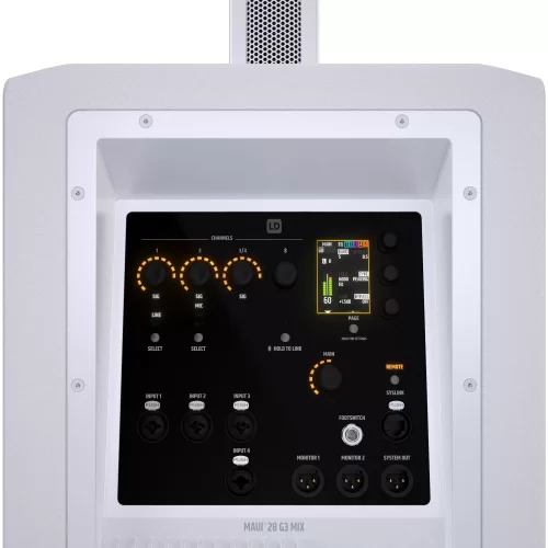 LD Systems MAUI 28 G3 MIX W Активная АС, 2060 Вт., 12"+12х3,5", Bluetooth