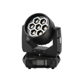 LFocus BR-740PE Вращающаяся голова Wash, 7x40+90х0.2 Вт., RGBW