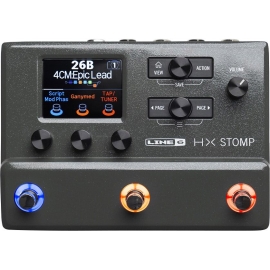 LINE 6 HX Stomp Limited Edition Grey Гитарный процессор эффектов