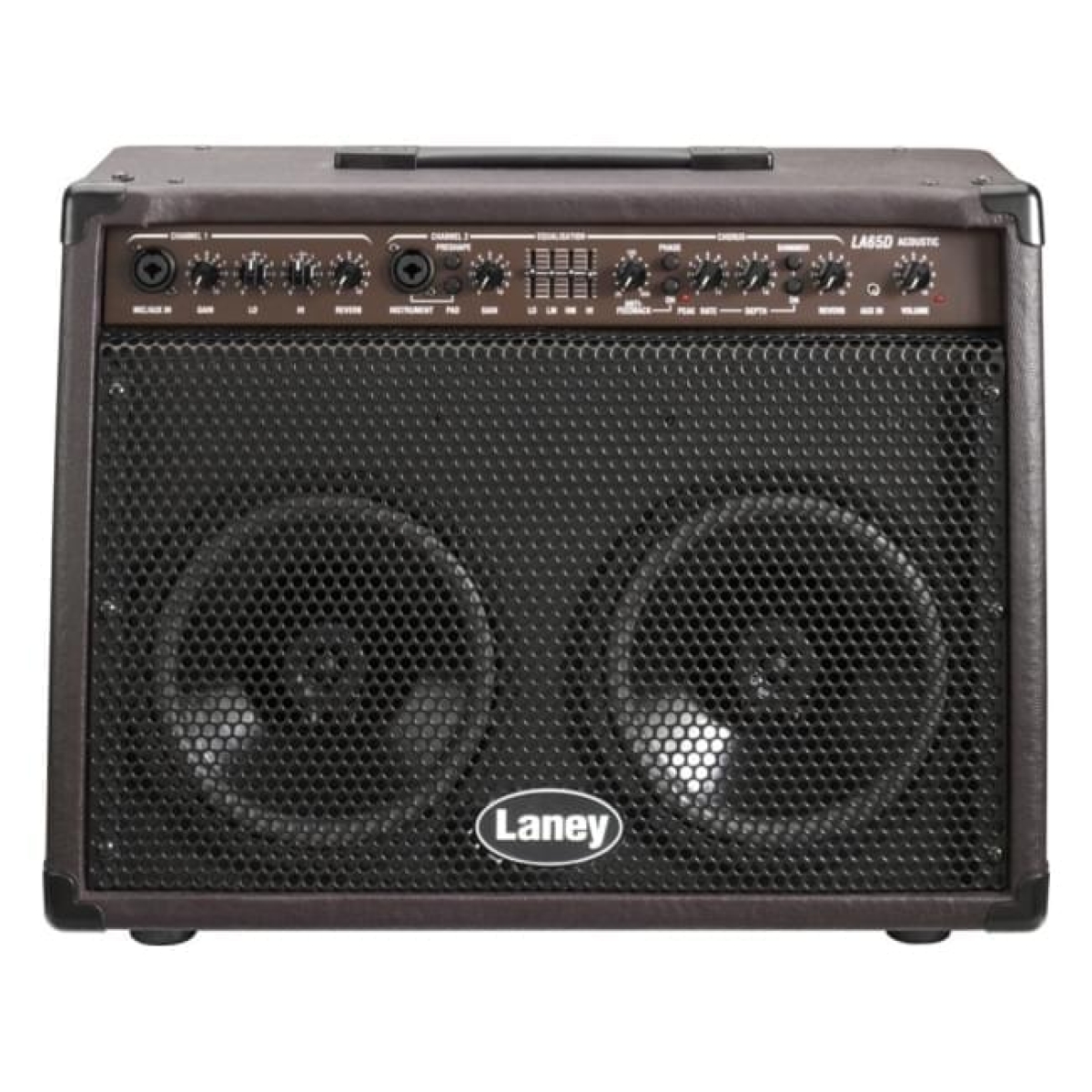 Laney LA65D Комбоусилитель для акустической гитары, 65 Вт., 2х8 дюймов  купить в Москве и РФ недорого