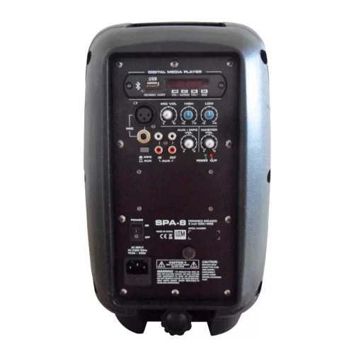 Leem SPA-8 Активная АС, 50 Вт., 8", MP3, Bluetooth