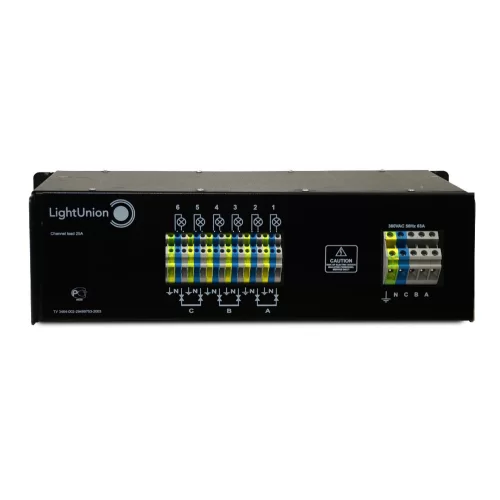 Light Union DSR 6-25 Релейный свитчер, 6 каналов по 5 кВт