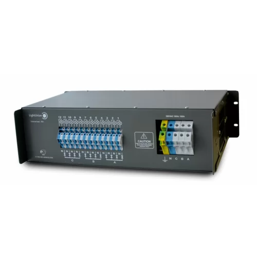 Light Union DC 12-10 Диммер рэковый, 12 каналов по 2 кВт