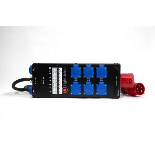 Light Union КР8-R8A7 Коробка розеточная на 8 розеток