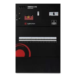 Light Union CommuPack 24 PRO LN Свитчер настенный, 24 канала по 5кВт с вводным автоматом