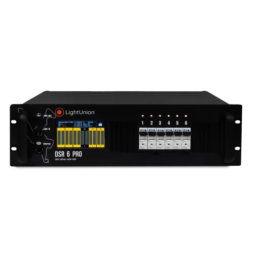Light Union DSR 6-10 PRO Свитчер, 6 каналов 10 ампер (2,2 кВт) Автомат серии C