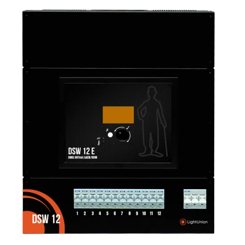 Light Union DSW 12-10 E Свитчер, 12 каналов по 2,2кВт, разъем Ethernet