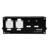 Light Union КР4-R2D2 Коробка розеточная на 2 розетки и 2 DMX