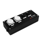 Light Union КР4-R2D2 Коробка розеточная на 2 розетки и 2 DMX