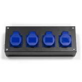 Light Union КР4-R4 Коробка розеточная на 4 розетки