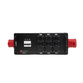 Light Union КР6-R6A3 Коробка розеточная на 6 розеток