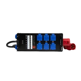 Light Union КР8-R8A7 Коробка розеточная на 8 розеток