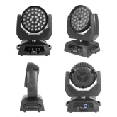 Light Union LU LWZ 36 Wash + Zoom 36x10w Вращающаяся голова RGB+W, 36*10 Вт, 450 Вт