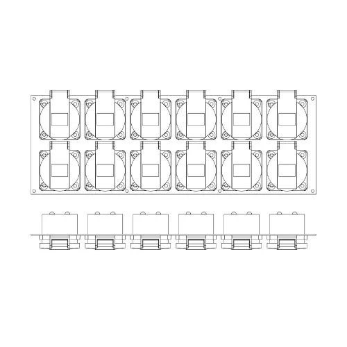 Lux Stage LSSR123ESH Свитчер 12 каналов по 3кВт.