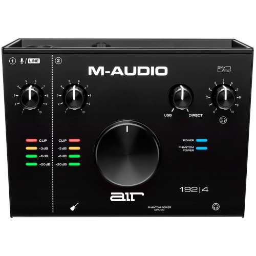 M-Audio AIR 192 | 4 Аудиоинтерфейс USB, 2x2