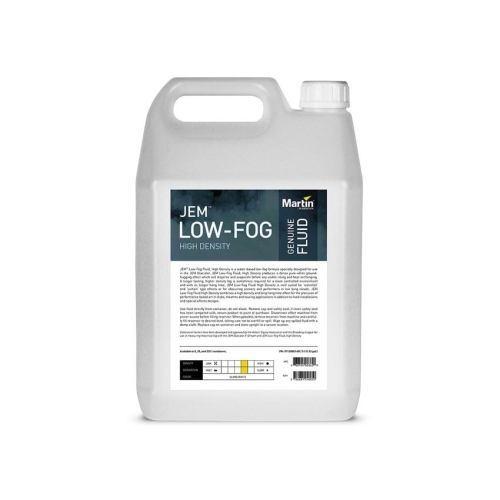 MARTIN JEM Low-Fog Fluid, High Densit Жидкость  для генераторов дыма высокой плотности